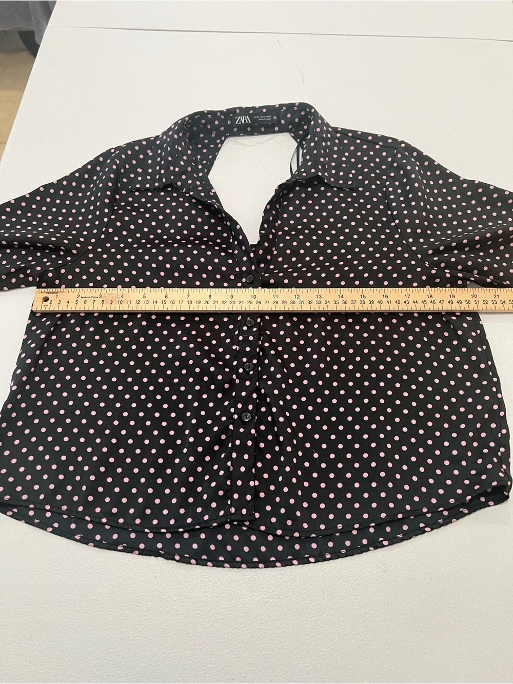 Zara classic button